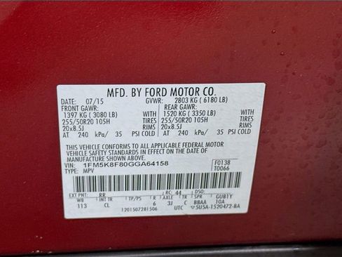 Used 2016 Ford Explorer Limited image 35