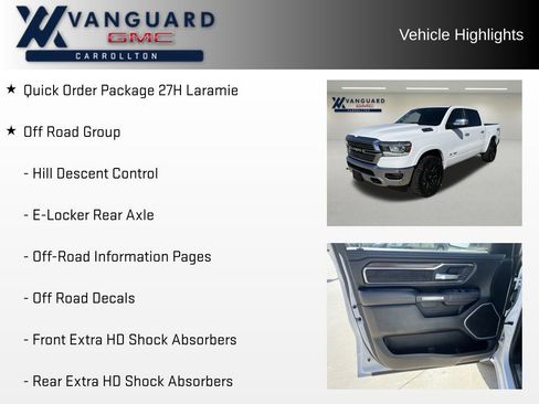 Used 2021 RAM 1500 Laramie w/ Off Road Group image 5