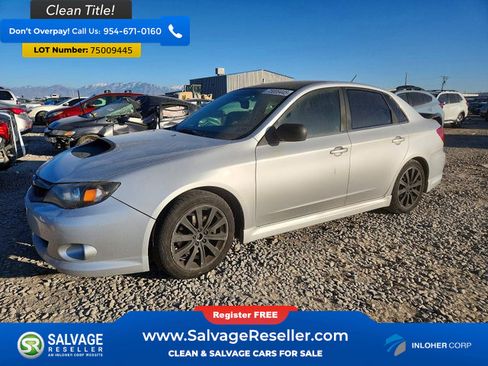 Used 2008 Subaru Impreza WRX Sedan w/ Popular Equipment Group 3B image 1