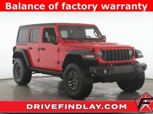 Used 2024 Jeep Wrangler Unlimited Rubicon w/ XTREMEE 35" Tire Package image 1