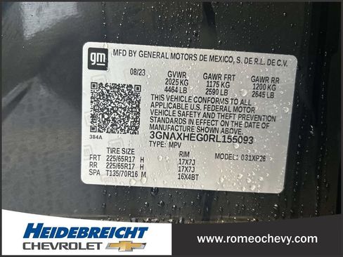 Certified 2024 Chevrolet Equinox LS w/ LS Convenience Package image 8