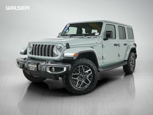 Used 2024 Jeep Wrangler Unlimited Sahara w/ Safety Group AWD/4WD image 1