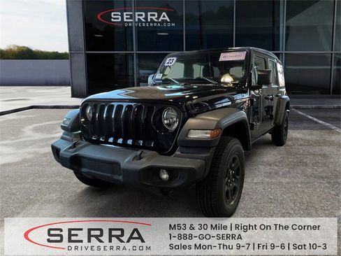 Used 2023 Jeep Wrangler Sport image 1