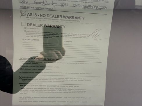 Used 2021 Jeep Grand Cherokee Limited w/ Quick Order Package 28K 80th image 33