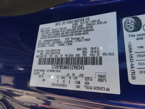 Used 2014 Ford Mustang Premium w/ Equipment Group 202A RWD image 10