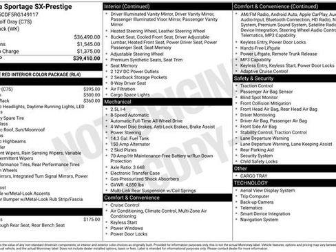 Used 2024 Kia Sportage SX image 7