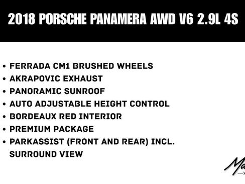 Used 2018 Porsche Panamera 4S image 79