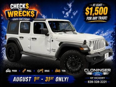 Used 2019 Jeep Wrangler Unlimited Sport S