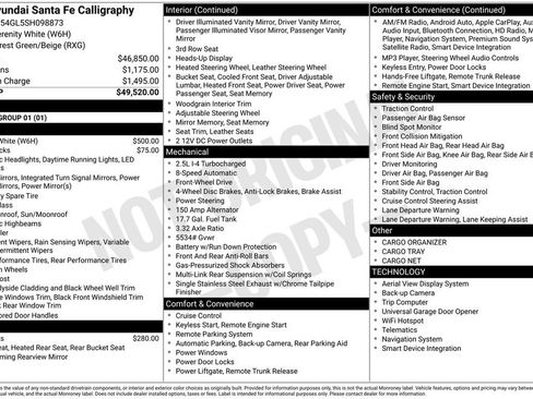 Used 2025 Hyundai Santa Fe Calligraphy image 30