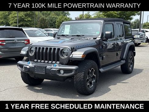 Used 2022 Jeep Wrangler Unlimited Rubicon 4xe w/ Cold Weather Group AWD/4WD image 5