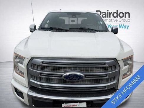 Used 2017 Ford F150 Platinum w/ Technology Package AWD/4WD image 2