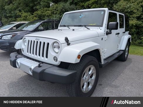 Used 2015 Jeep Wrangler Unlimited Sahara w/ Connectivity Group AWD/4WD image 1