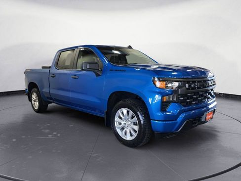 Certified 2024 Chevrolet Silverado 1500 Custom w/ LPO, Dark Essentials Package AWD/4WD image 1
