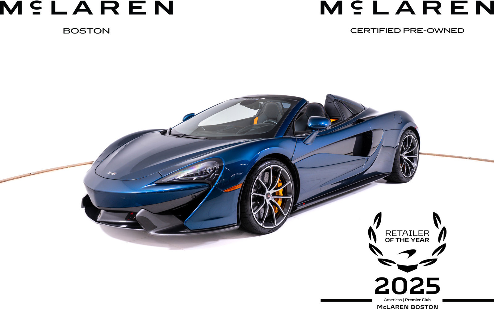 Used 2018 McLaren 570S Spider RWD image 1