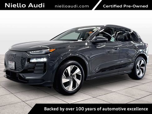 Certified 2025 Audi Q6 e-tron Premium Plus w/ Premium Plus AWD/4WD image 1