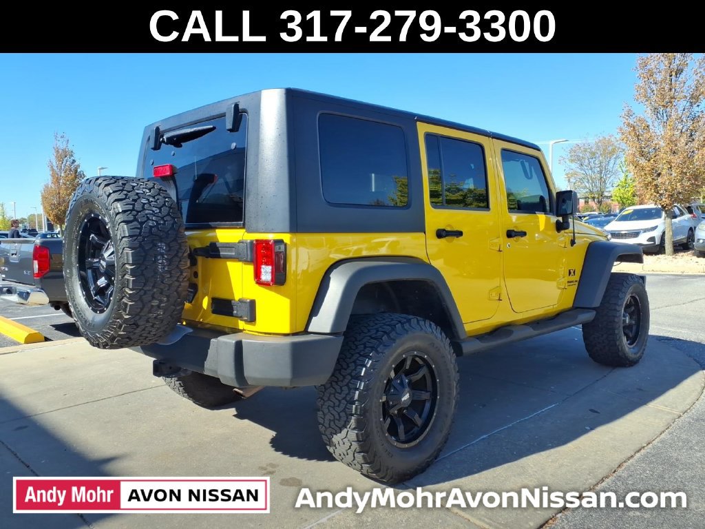 Used 2008 Jeep Wrangler Unlimited X AWD/4WD image 7