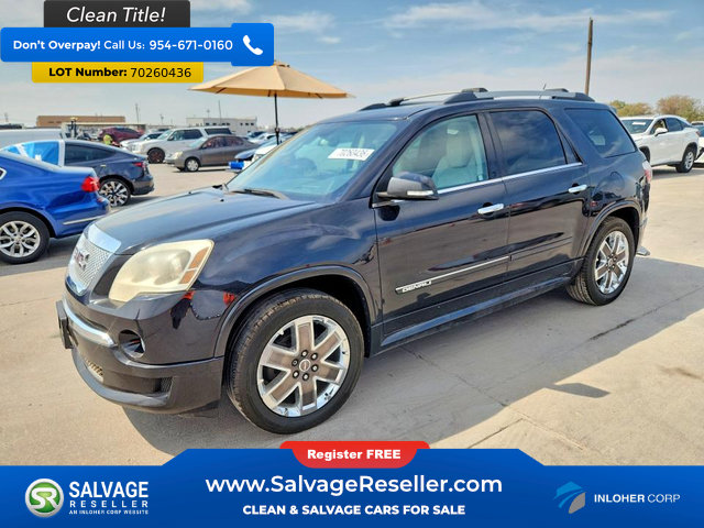 Used 2012 GMC Acadia Denali AWD/4WD image 1
