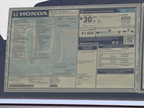New 2026 Honda CR-V EX-L image 17