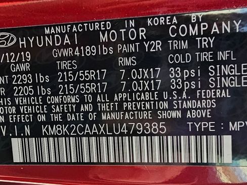 Used 2020 Hyundai Kona SEL image 23