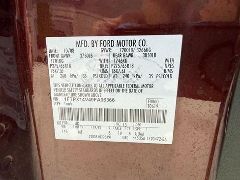 Used 2009 Ford F150 XLT AWD/4WD image 13