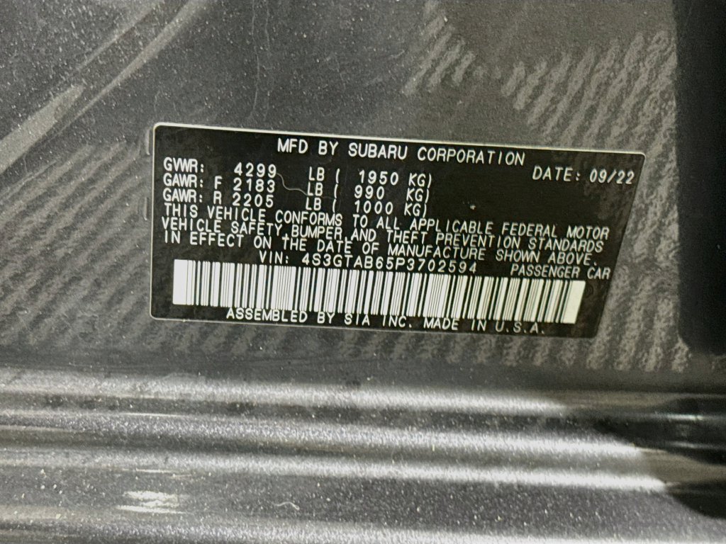 Certified 2023 Subaru Impreza 2.0i AWD/4WD image 34