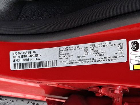 Used 2022 RAM 1500 Big Horn w/ Built-to-serve Edition image 27