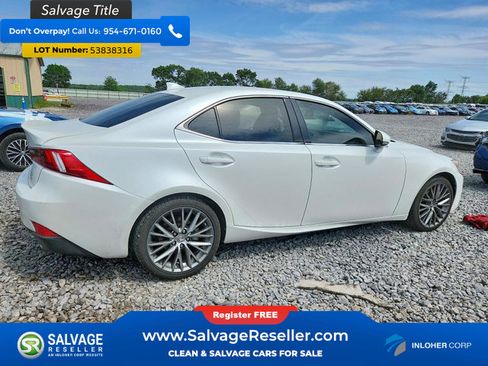 Used 2015 Lexus IS 250 AWD w/ Navigation System Package image 4