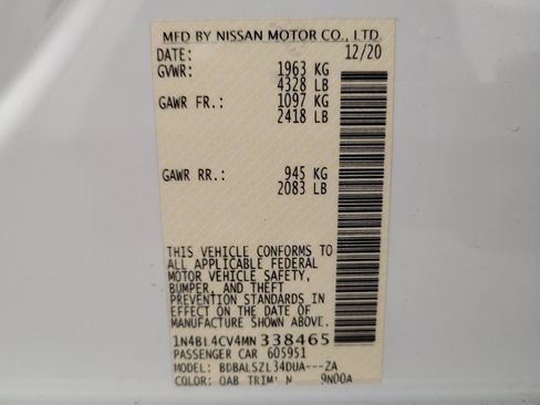 Used 2021 Nissan Altima 2.5 SR image 33