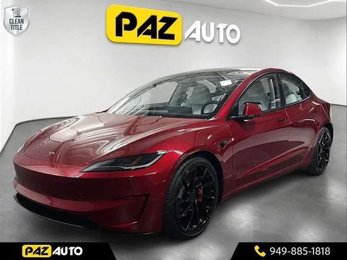 Used 2024 Tesla Model 3 Performance AWD/4WD image 1