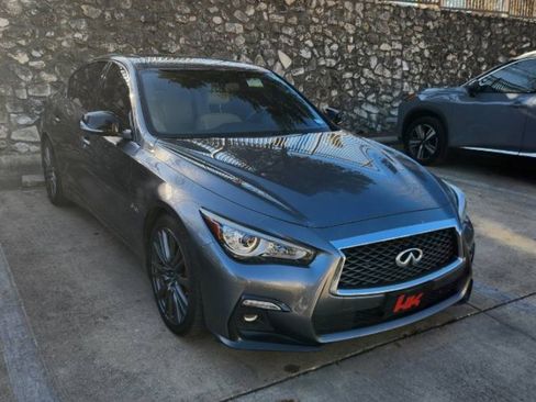 Used 2019 INFINITI Q50 Red Sport 400 image 1