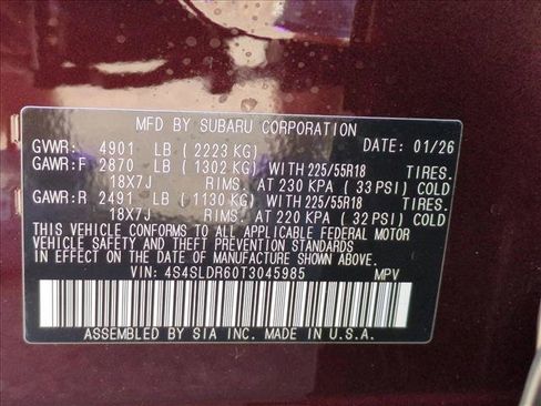 New 2026 Subaru Forester Limited image 18