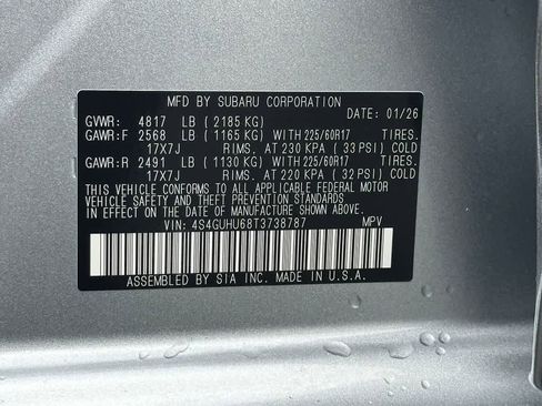New 2026 Subaru Crosstrek 2.5i Wilderness AWD/4WD image 22