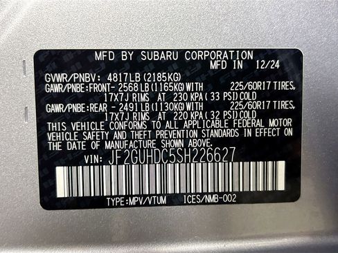 Certified 2025 Subaru Crosstrek 2.0i Premium w/ Crosstrek Mirror Package image 25