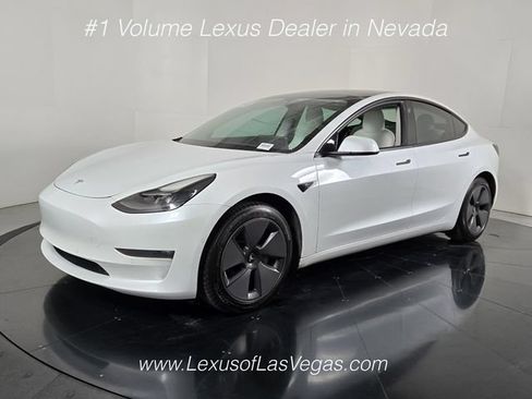 Used 2021 Tesla Model 3 Long Range AWD/4WD image 2