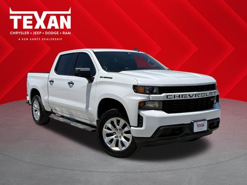 Used 2022 Chevrolet Silverado 1500 Custom RWD image 1