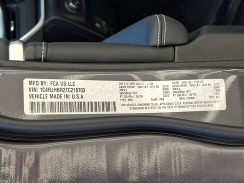 New 2026 Jeep Grand Cherokee Limited Reserve image 18