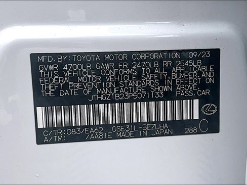 Used 2023 Lexus IS 350 F Sport w/ Memory Package image 45