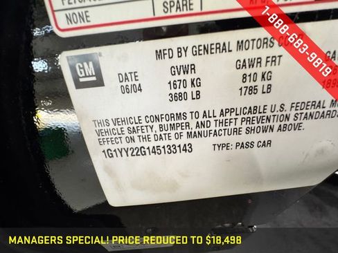 Used 2004 Chevrolet Corvette Coupe w/ Preferred Equipment Group image 28