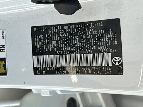 Used 2022 Toyota Corolla SE image 32