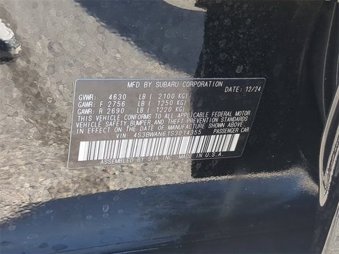 New 2025 Subaru Legacy Limited w/ Popular Package #3 image 33