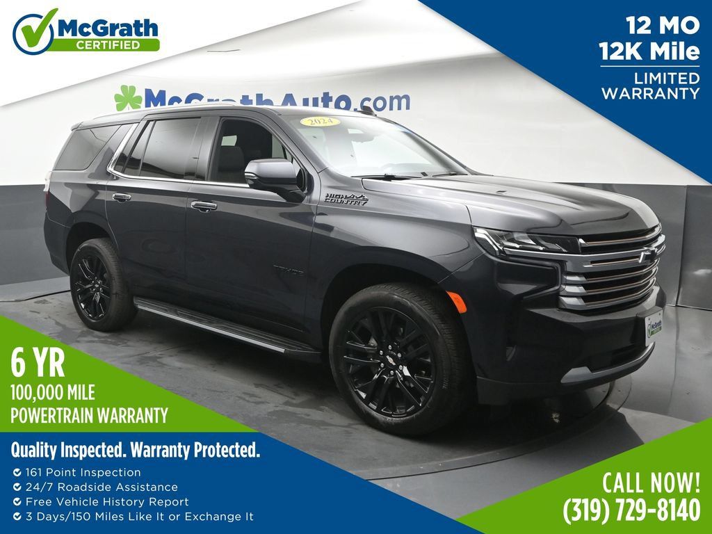 Used 2024 Chevrolet Tahoe High Country AWD/4WD image 1