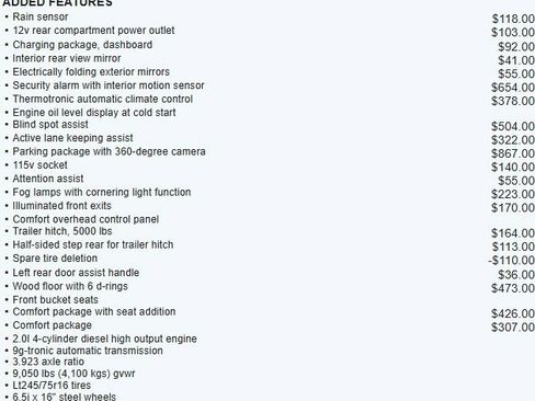 Used 2024 Mercedes-Benz Sprinter 144 Cargo image 2