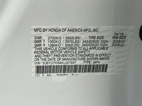 Used 2019 Acura MDX Sport Hybrid w/ Technology Pkg image 36