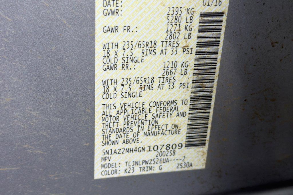 Used 2016 Nissan Murano S AWD/4WD image 24