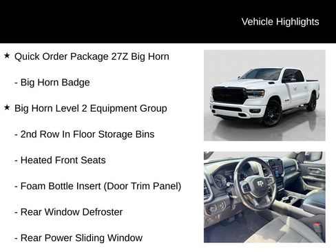 Used 2021 RAM 1500 Big Horn AWD/4WD image 6