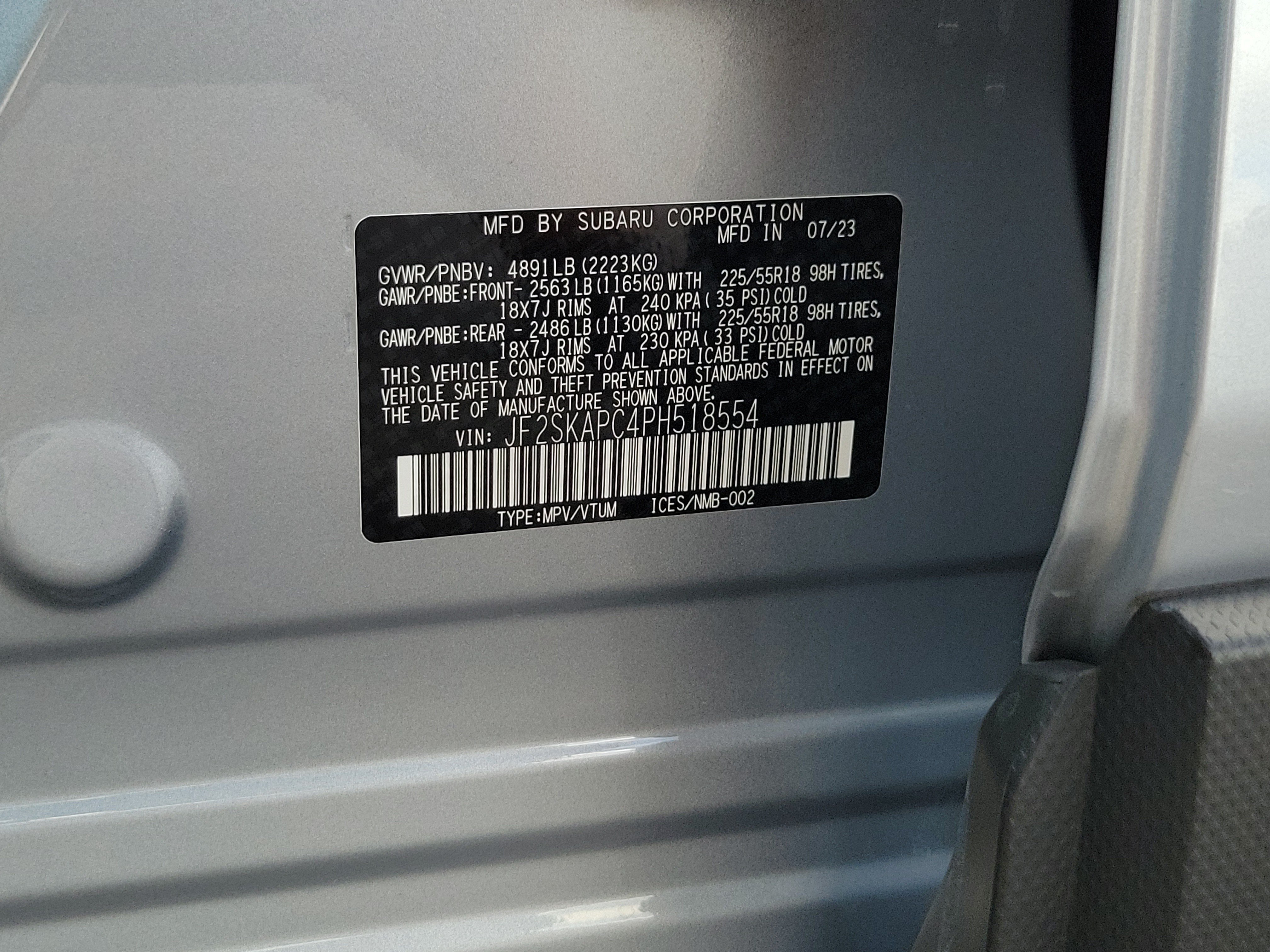 Used 2023 Subaru Forester Limited w/ Popular Package #2 AWD/4WD image 35