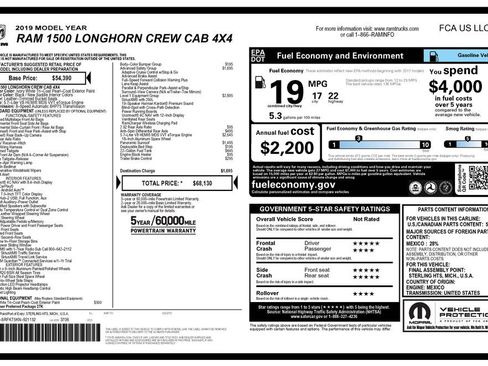 Used 2019 RAM 1500 Limited image 4