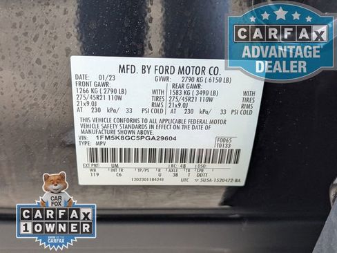 Used 2023 Ford Explorer ST w/ Equipment Group 401A image 38