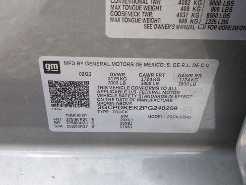 Certified 2023 Chevrolet Silverado 1500 LT AWD/4WD image 33