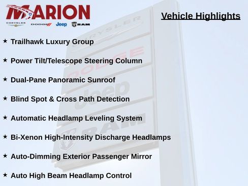 Used 2018 Jeep Grand Cherokee Trailhawk w/ Trailhawk Luxury Group AWD/4WD image 6
